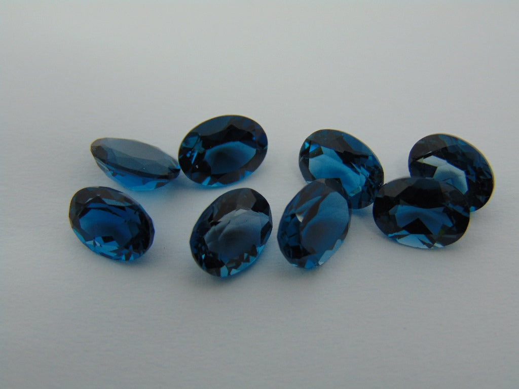 12.40ct Topaz London Blue Calibrated 8x6mm