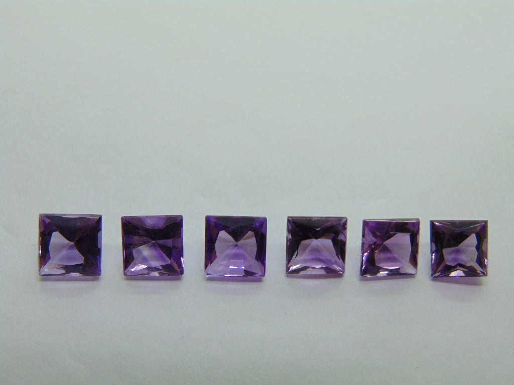 6.60ct Amethyst Calibrated 6mm