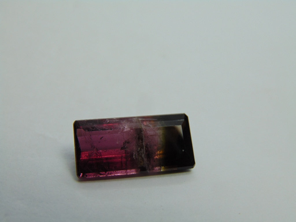 7.45ct Tourmaline Bicolor 18x8mm