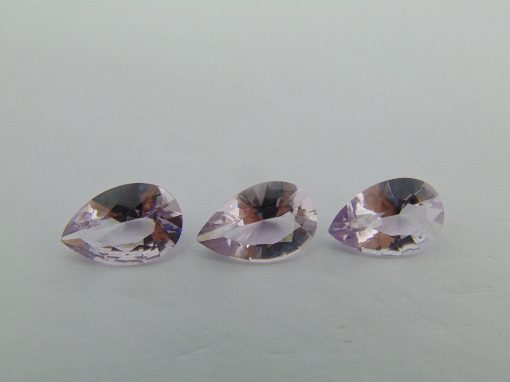 10.10ct Amethyst Rose France Calibrated 14x9mm