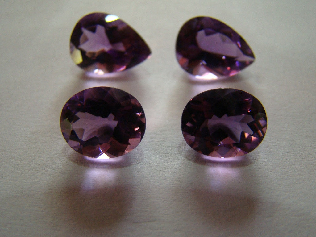 17ct Amethyst (Pairs)