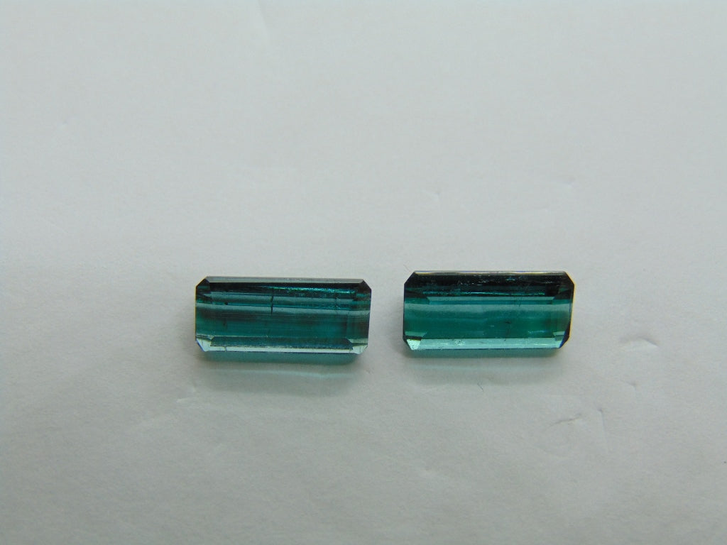 3.80ct Tourmaline Pair 10x4.5mm