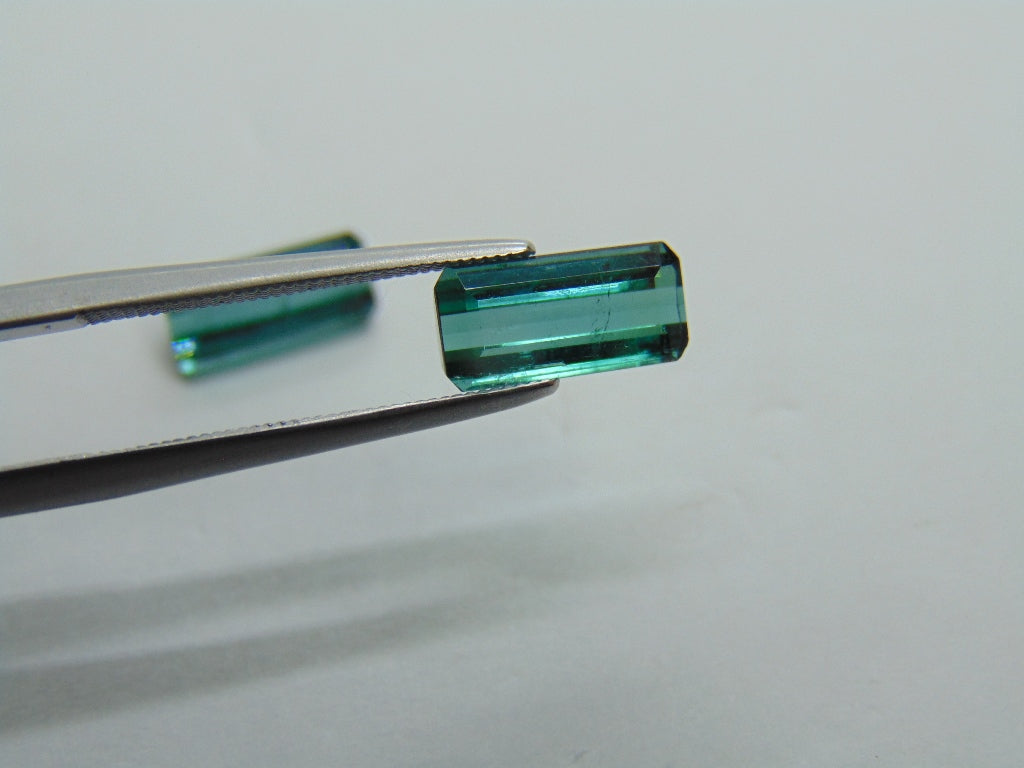 3.80ct Tourmaline Pair 10x4.5mm