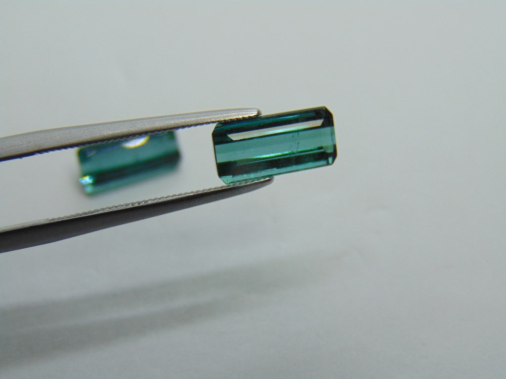 3.80ct Tourmaline Pair 10x4.5mm