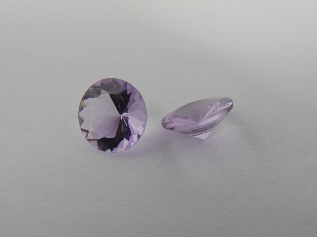 7.60cts Amethyst (Pair)