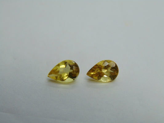 2.40ct Beryl Pair 9x6mm