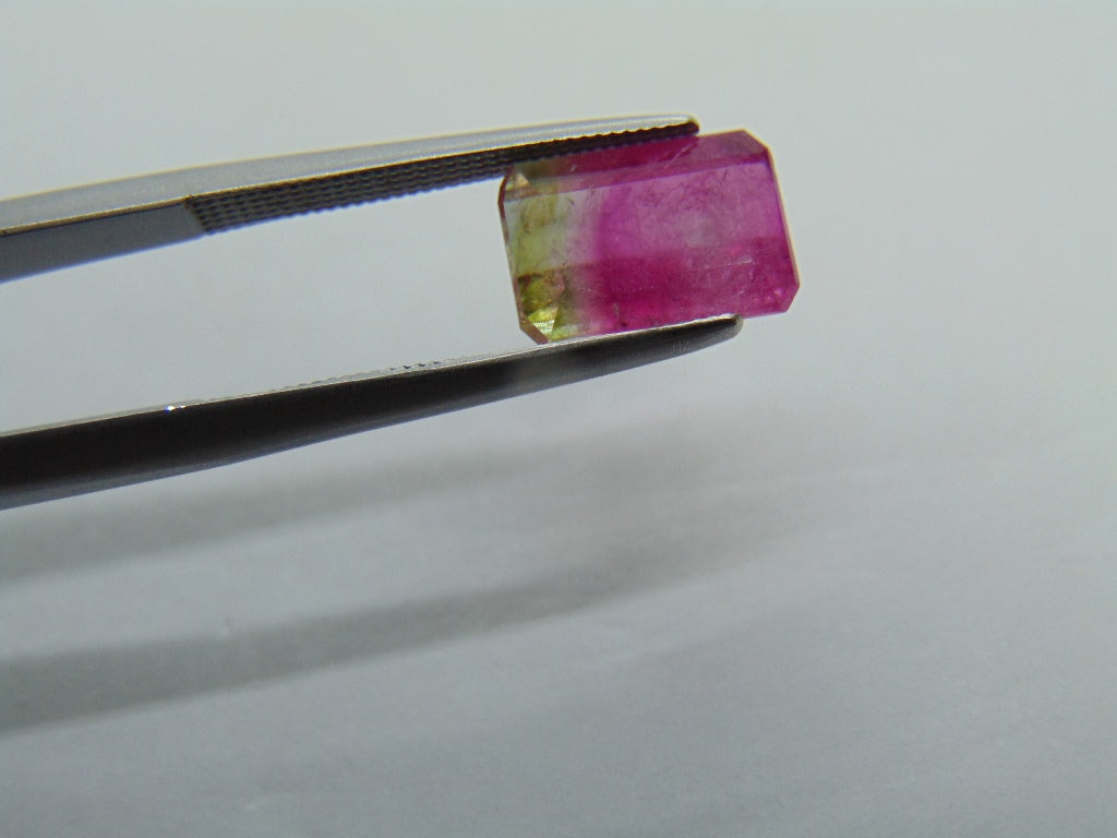 2.87ct Tourmaline Bicolor 10x7mm