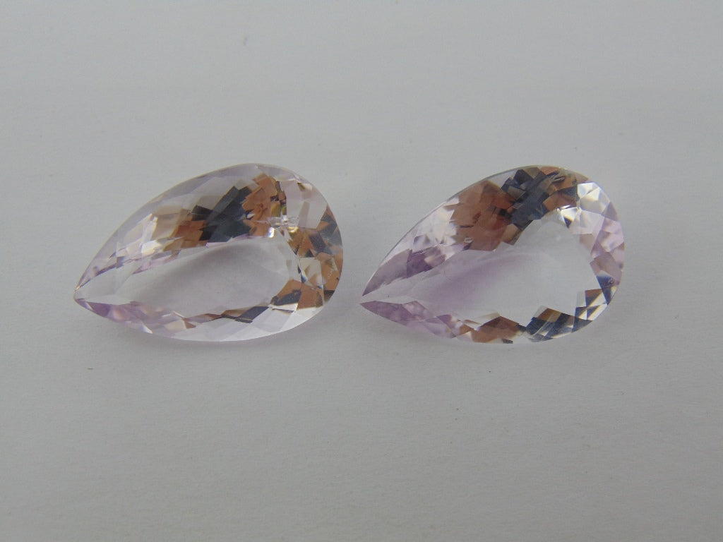 46.20cts Amethyst (Pair)