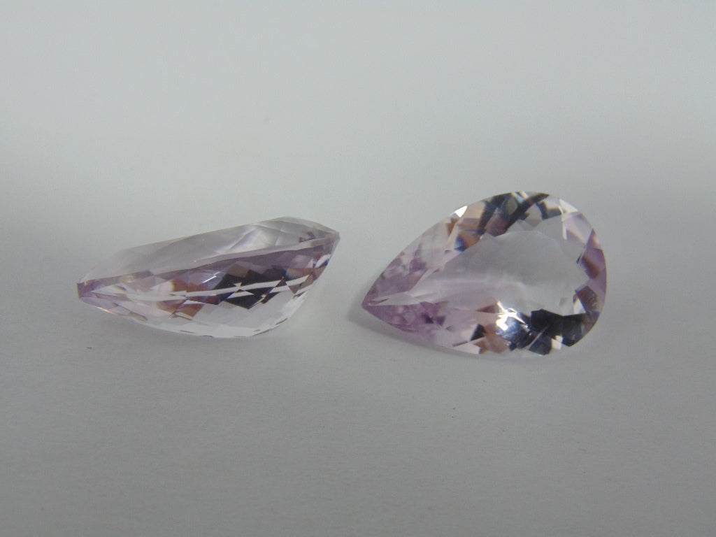 46.20cts Amethyst (Pair)