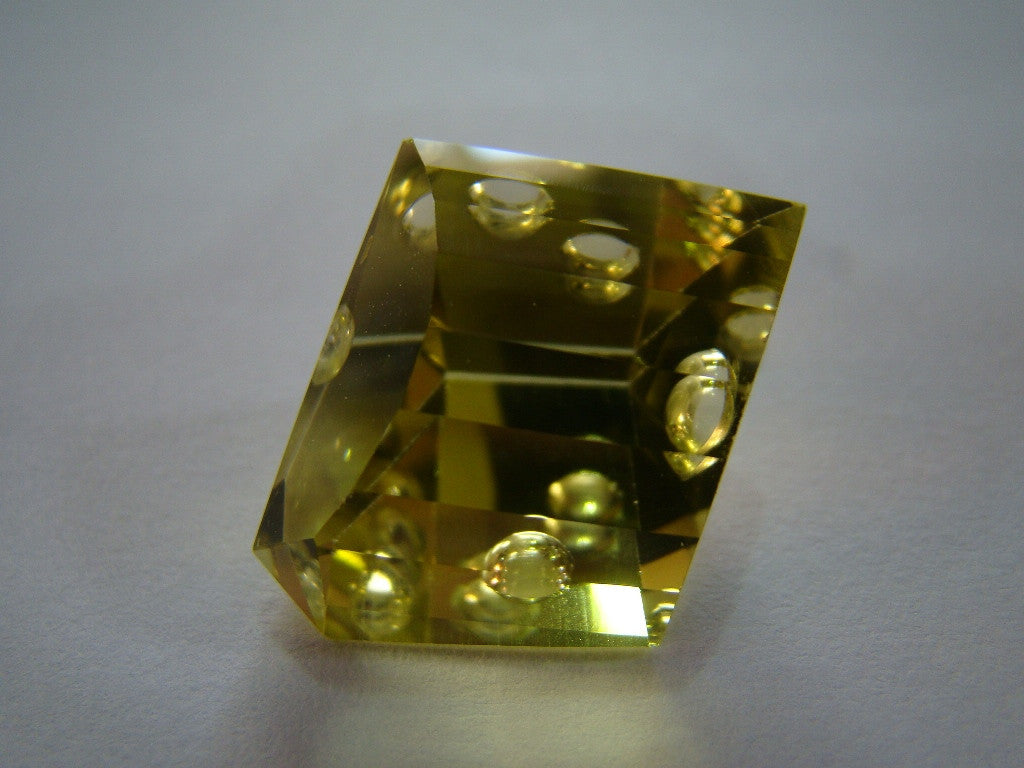 46.50ct Green Gold Bubble Gems