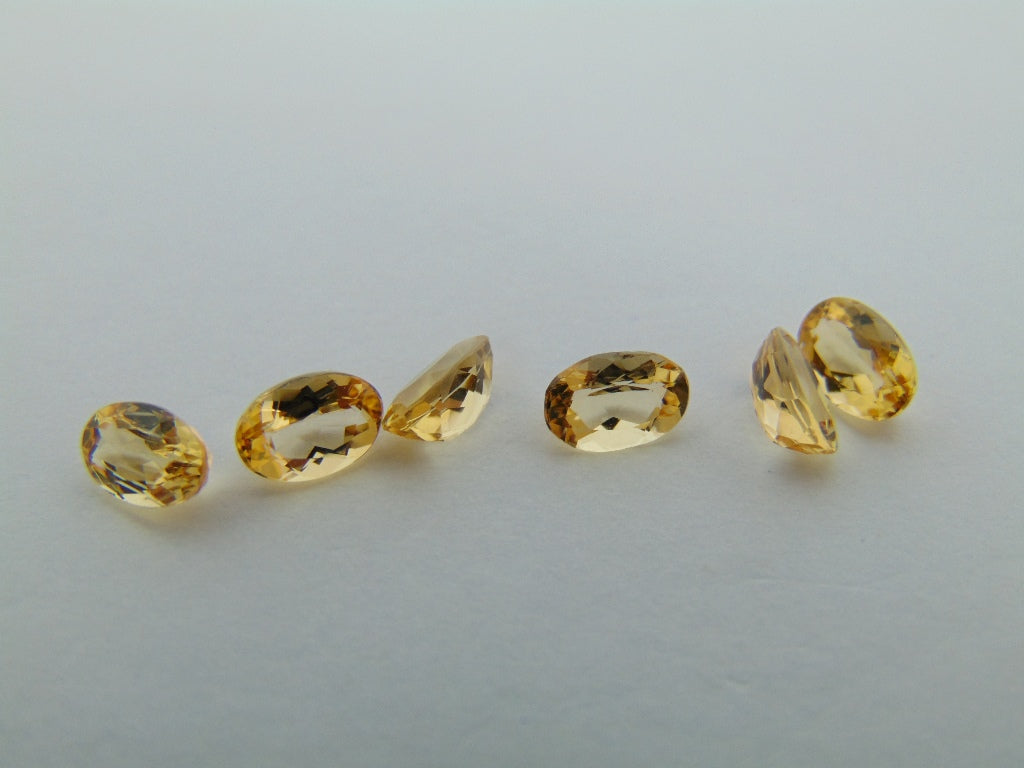 3.20ct Imperial Topaz Calibrated 6x4mm