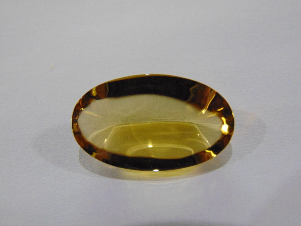 27.90ct Citrine 29x17mm