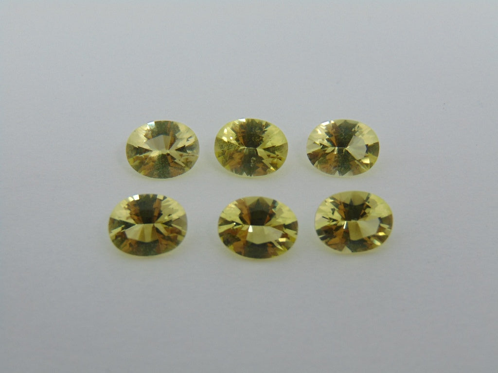 9.70cts Quartz (Green Gold) Calibrated