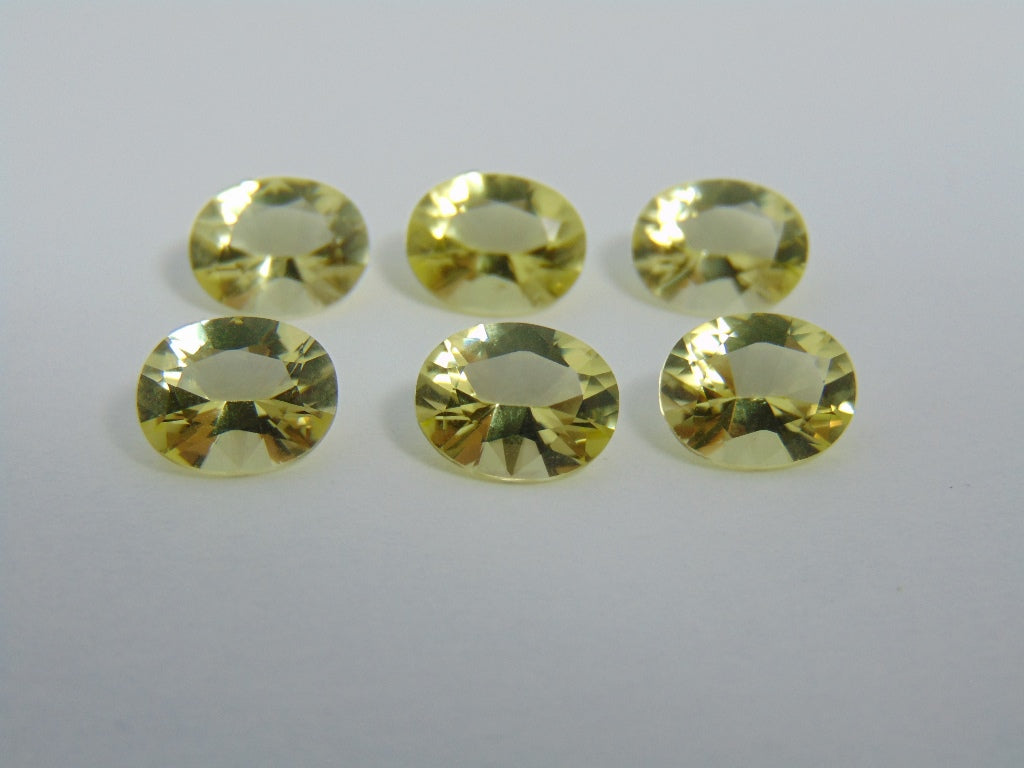 9.70cts Quartz (Green Gold) Calibrated