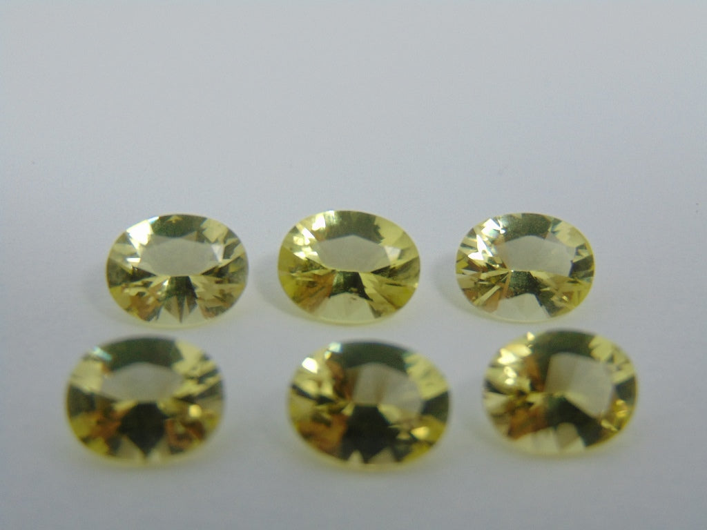 9.70cts Quartz (Green Gold) Calibrated