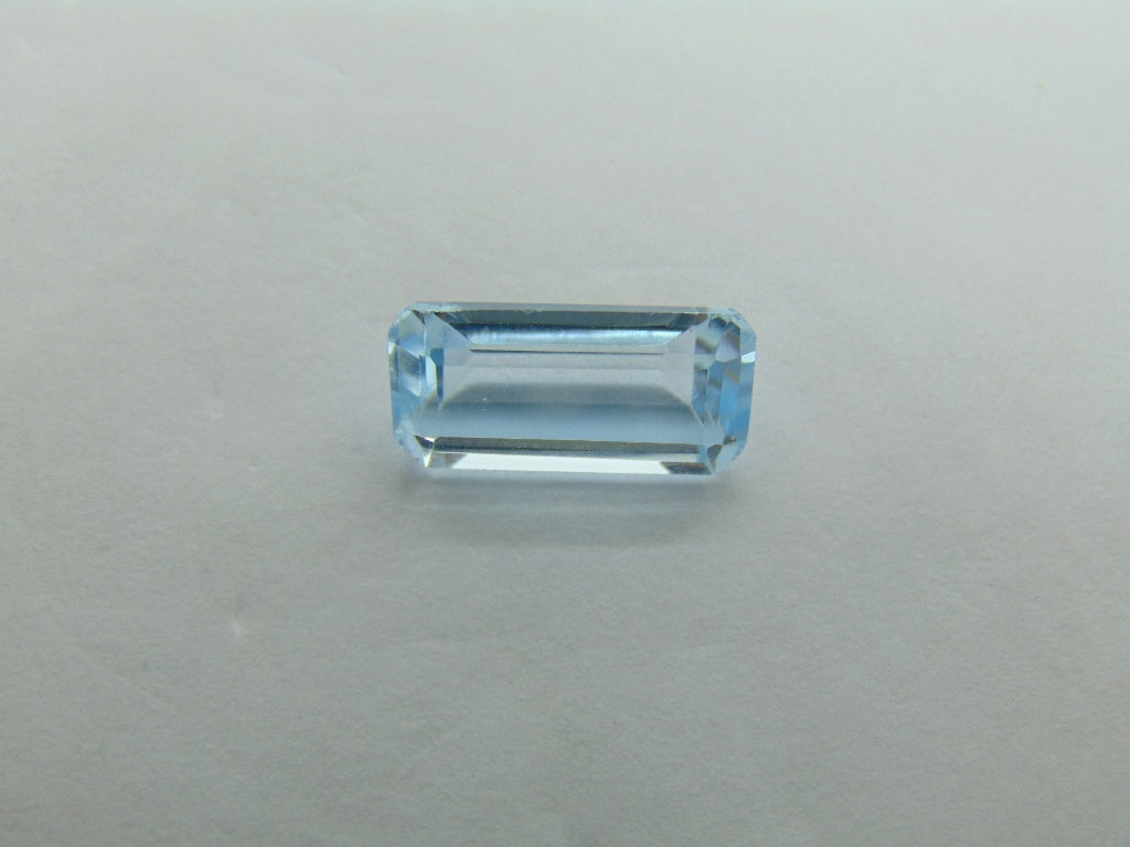 6.60ct Topaz Natural Blue 14x7mm