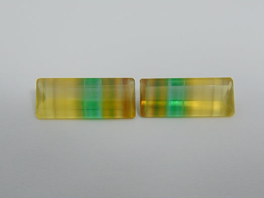 86.20cts Fluorite (Pair)
