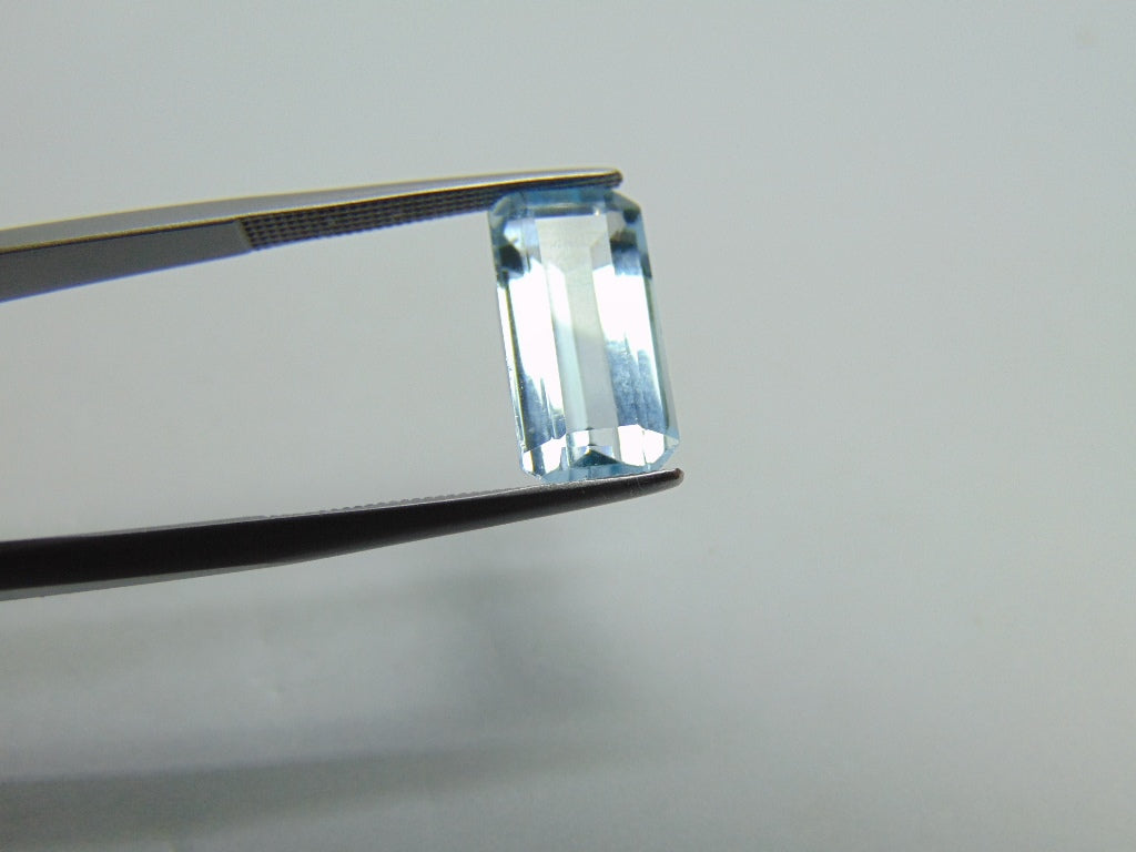 6.60ct Topaz Natural Blue 14x7mm