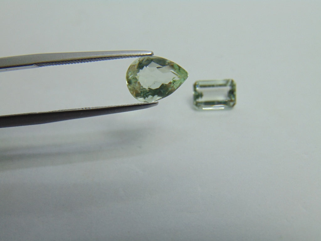 2.85ct Beryl 8x5mm 10x7mm