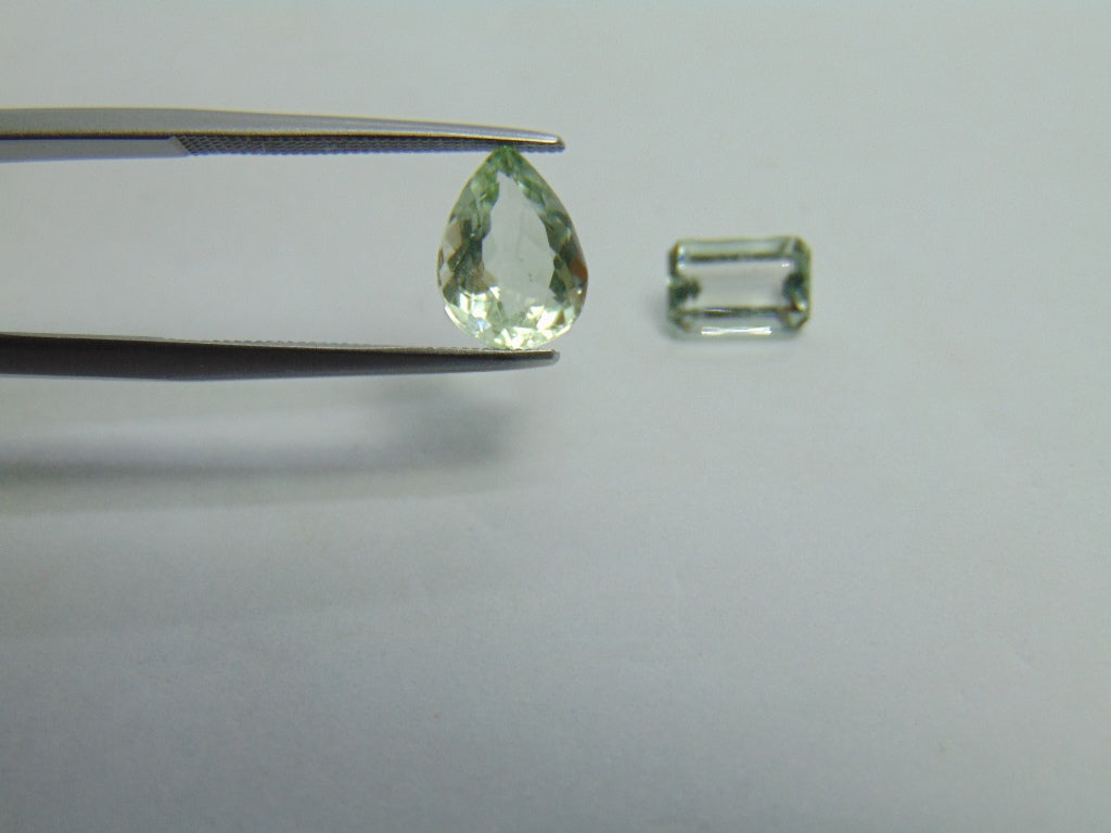 2.85ct Beryl 8x5mm 10x7mm