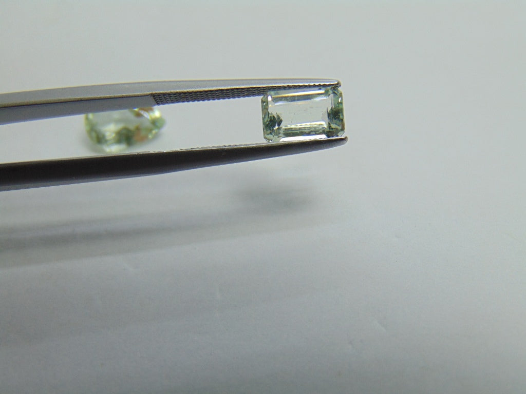 2.85ct Beryl 8x5mm 10x7mm