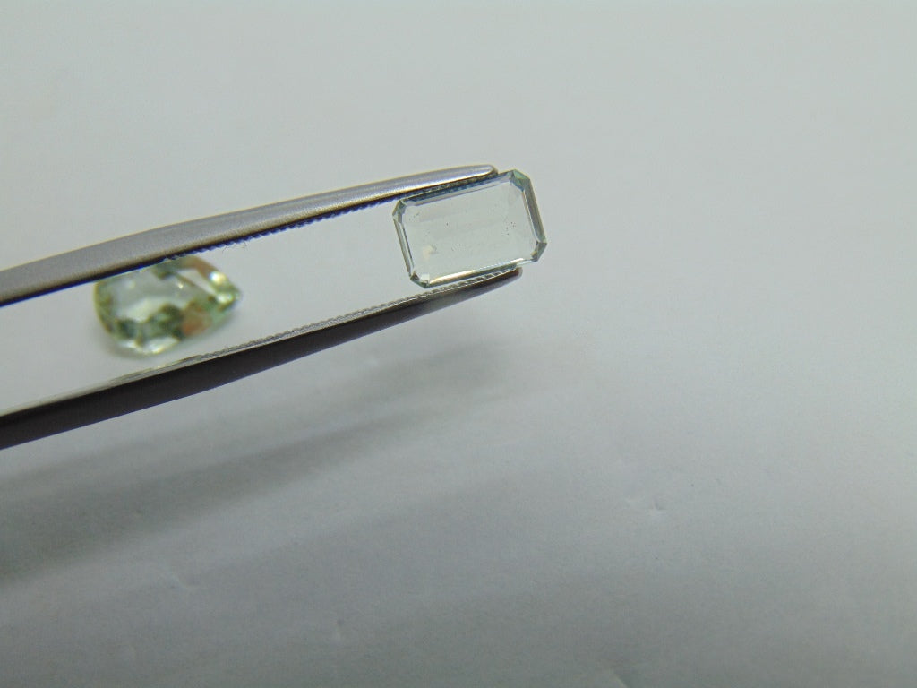 2.85ct Beryl 8x5mm 10x7mm