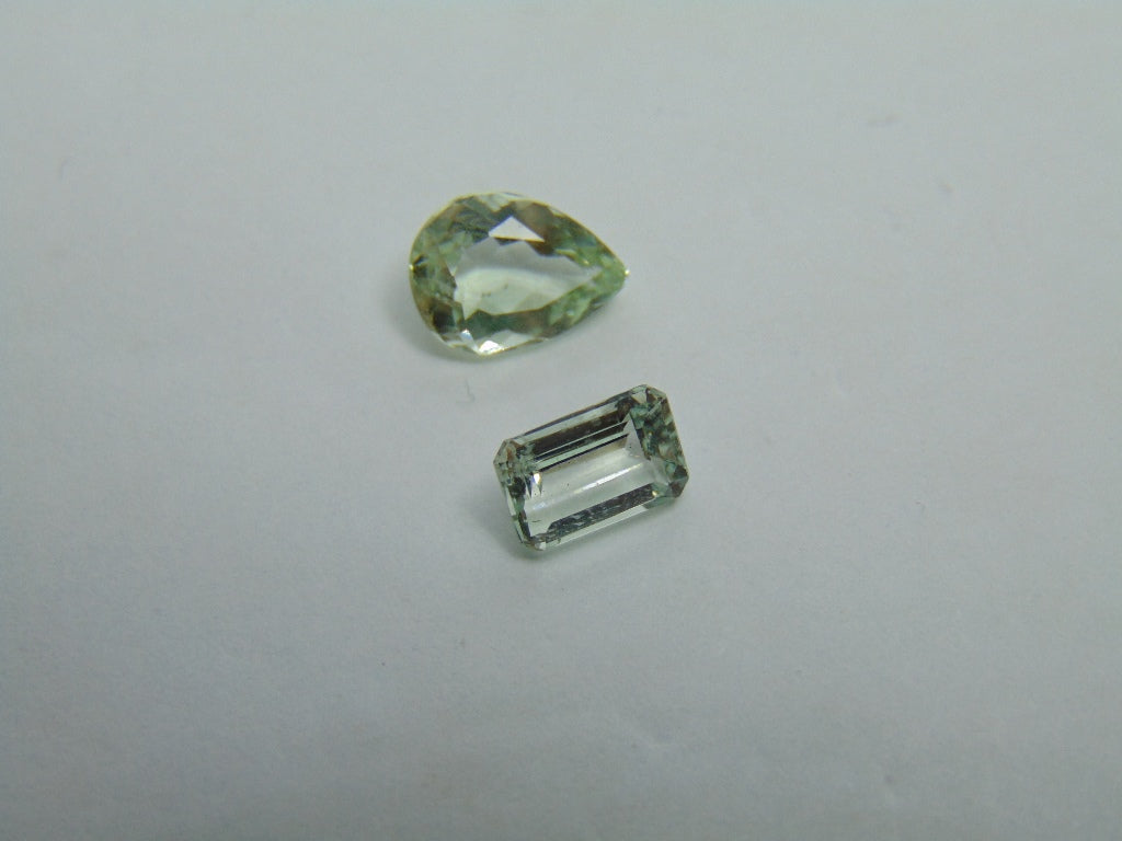 2.85ct Beryl 8x5mm 10x7mm