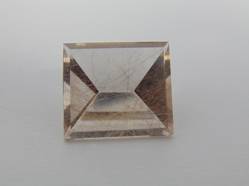 47cts Quartz With Rutile 26x13mm