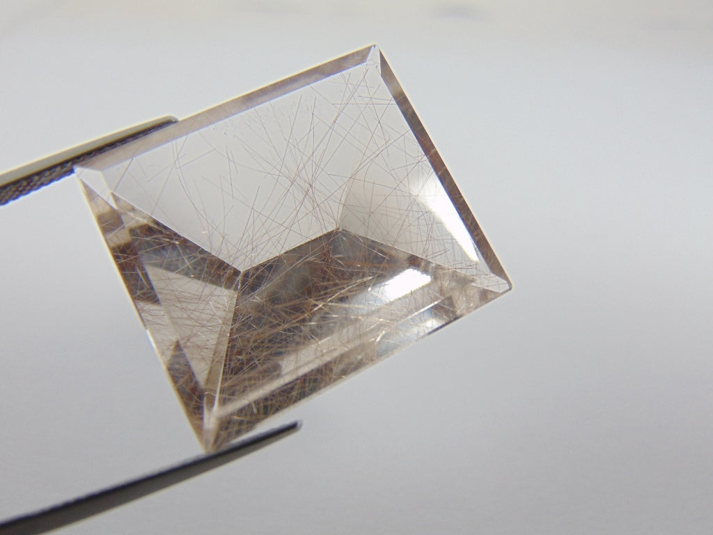 47cts Quartz With Rutile 26x13mm