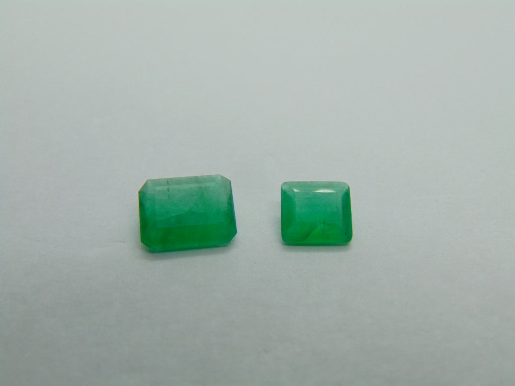 2.04ct Emerald 8x6mm 6mm