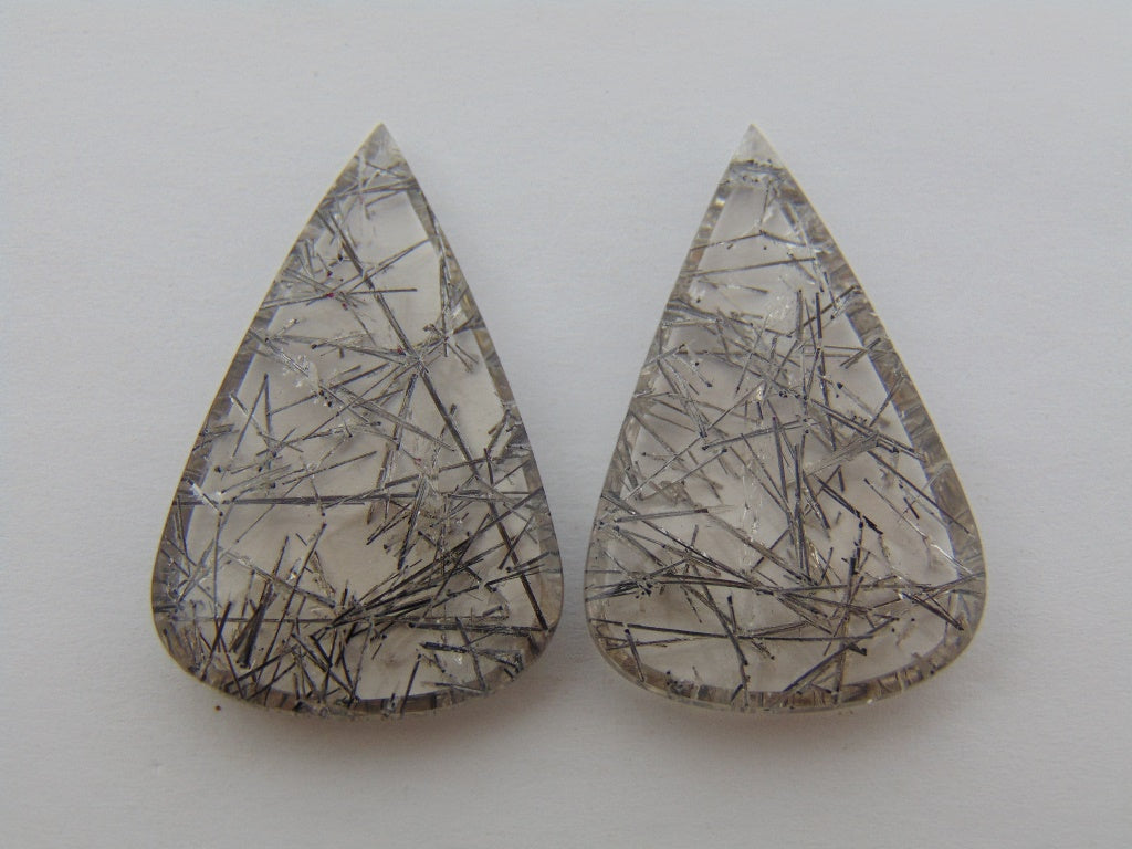 59.20ct Quartz Inclusion Pair