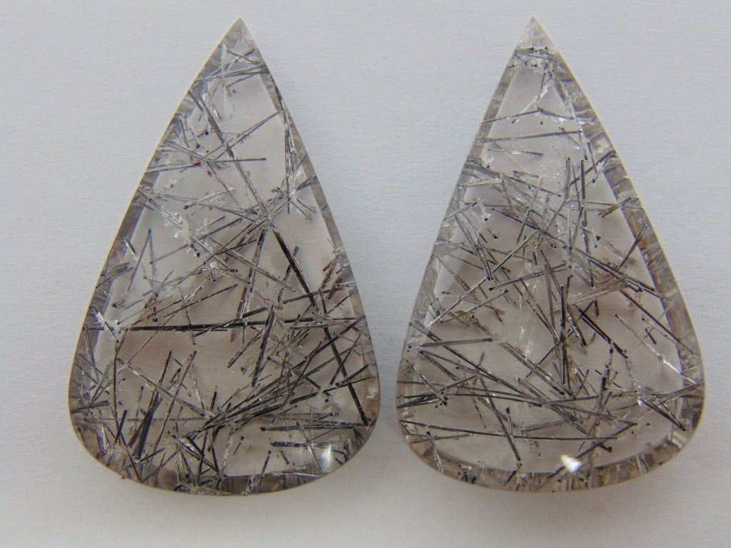 59.20ct Quartz Inclusion Pair