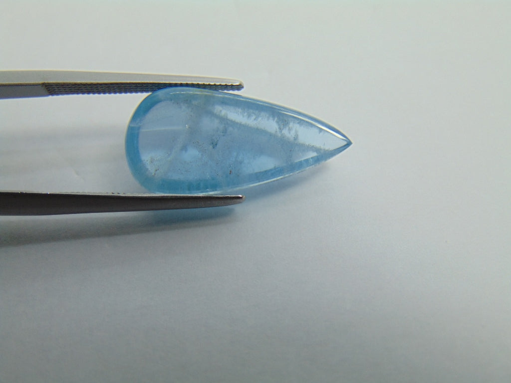 8.75ct Aquamarine Cabochon 20x10mm