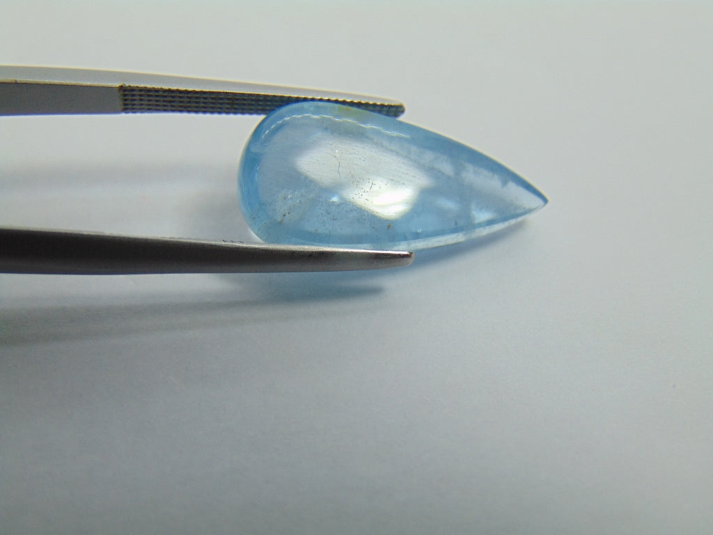 8.75ct Aquamarine Cabochon 20x10mm