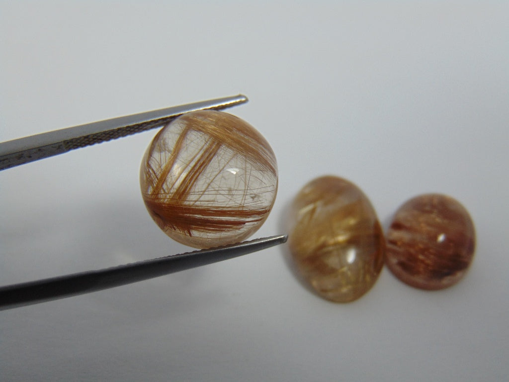 31.10cts Rutile (Golden)