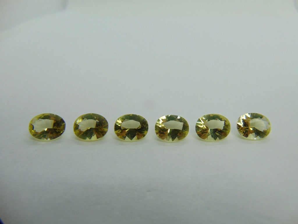 9.70cts Quartz (Green Gold) Calibrated