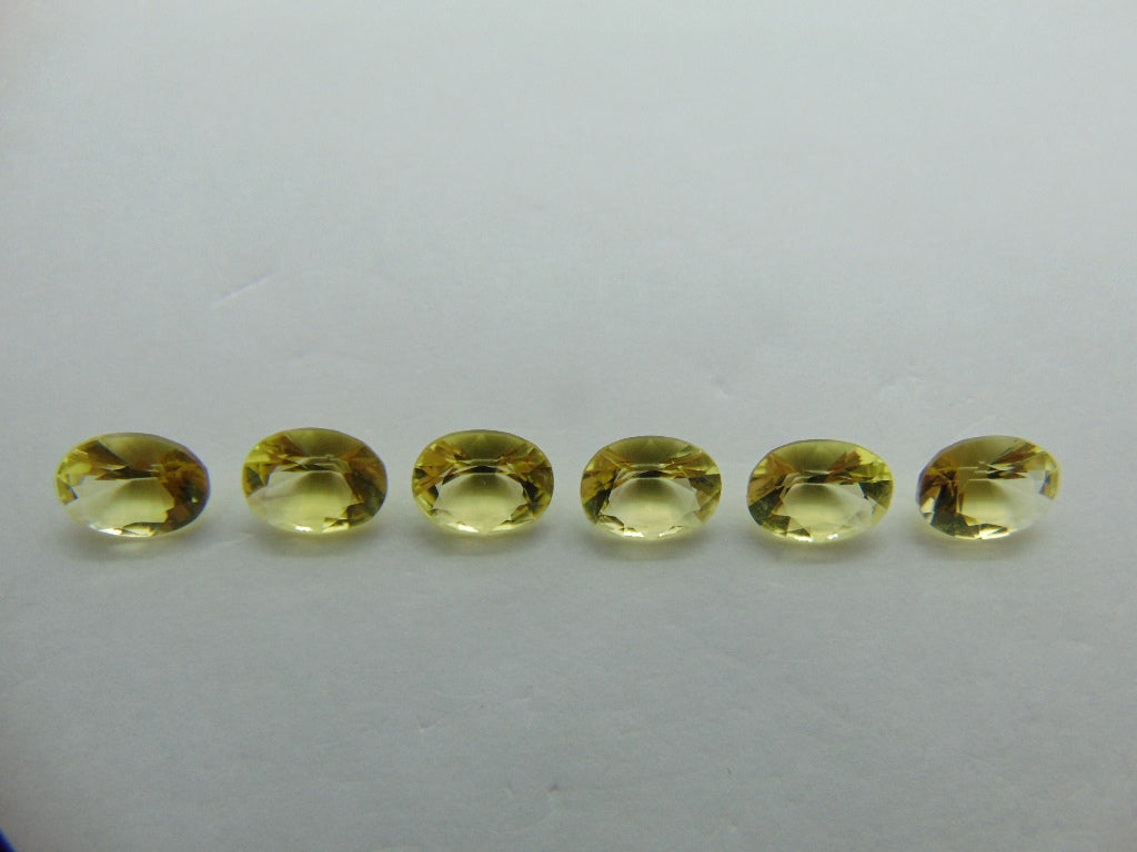 9.70cts Quartz (Green Gold) Calibrated