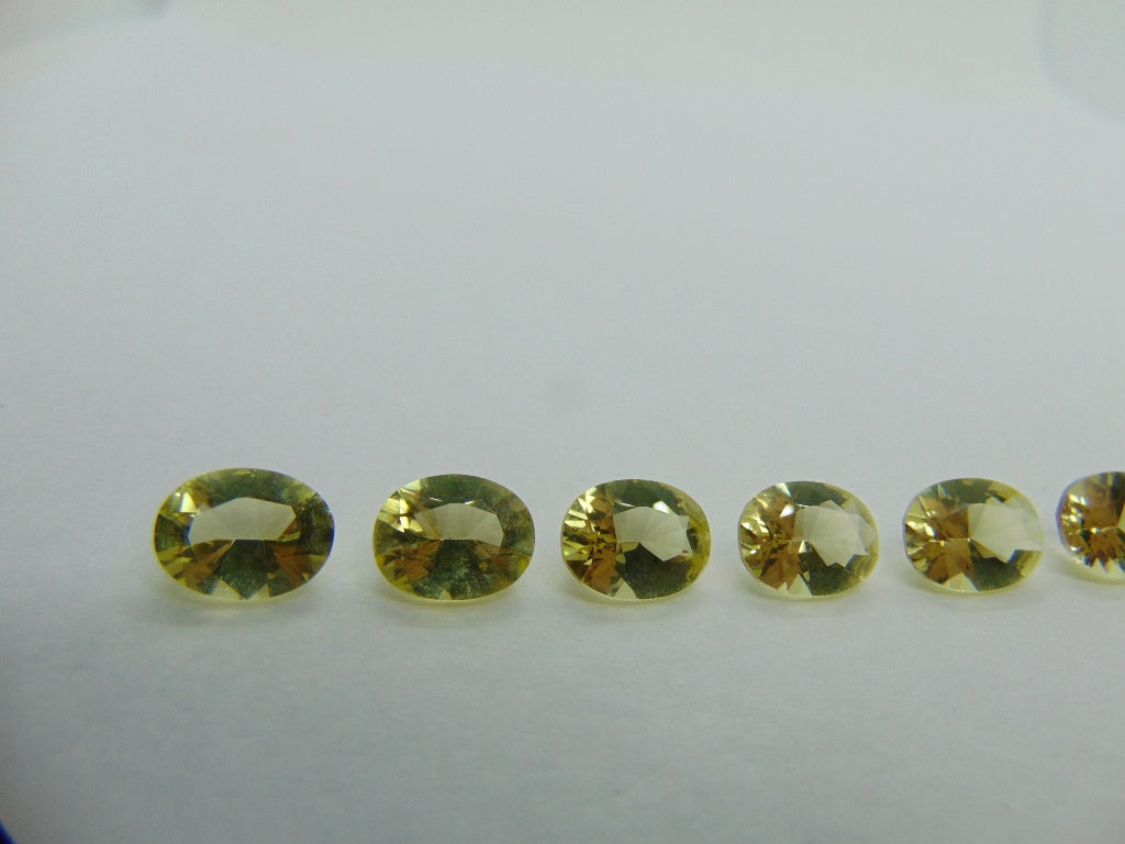 9.70cts Quartz (Green Gold) Calibrated
