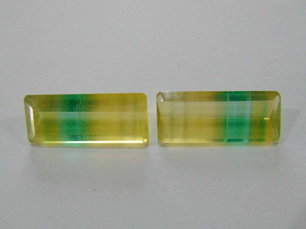 62.40ct  Fluorite (Pair)