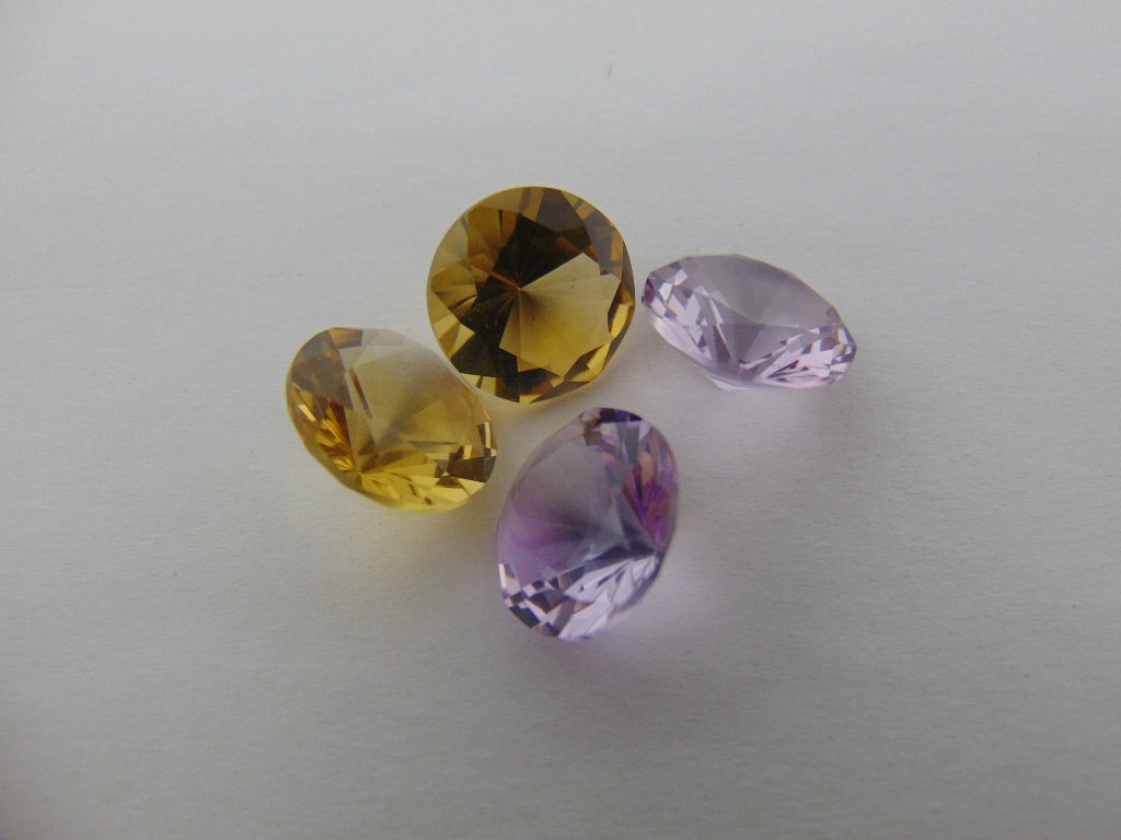 12.40cts Citrine / Amethyst (Calibrated)