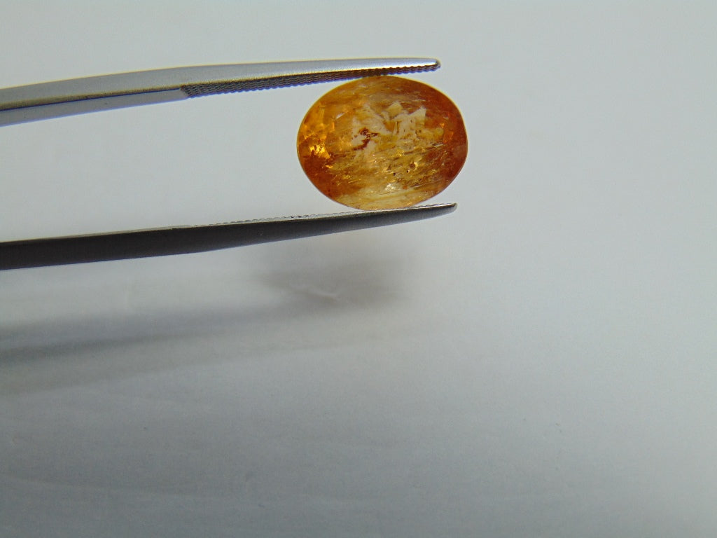 6.12ct Imperial Topaz 12x10mm