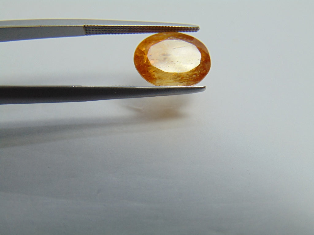 6.12ct Imperial Topaz 12x10mm