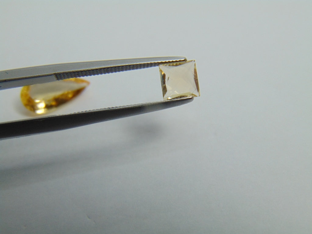 2.48ct Imperial Topaz 11x6mm 5mm