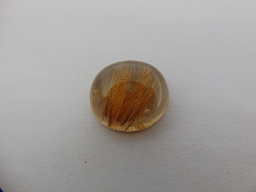 30.50ct Rutile Cabochon 21x10mm