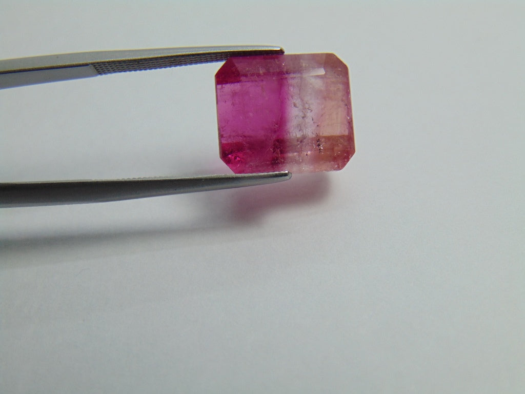 10.70ct Tourmaline Bicolor 13x11mm