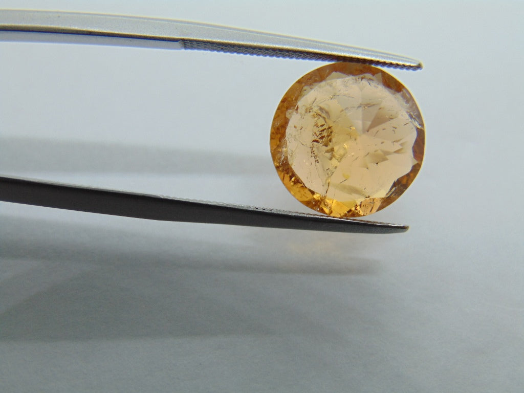 5.05ct Imperial Topaz 11mm