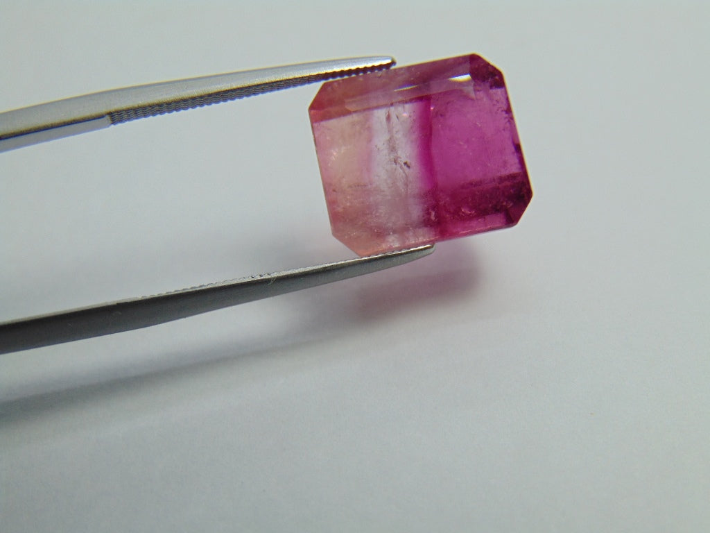 10.70ct Tourmaline Bicolor 13x11mm