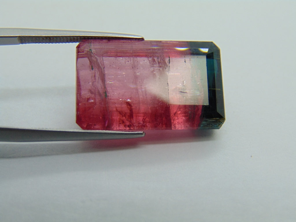 22.75ct Tourmaline Bicolor 21x13mm