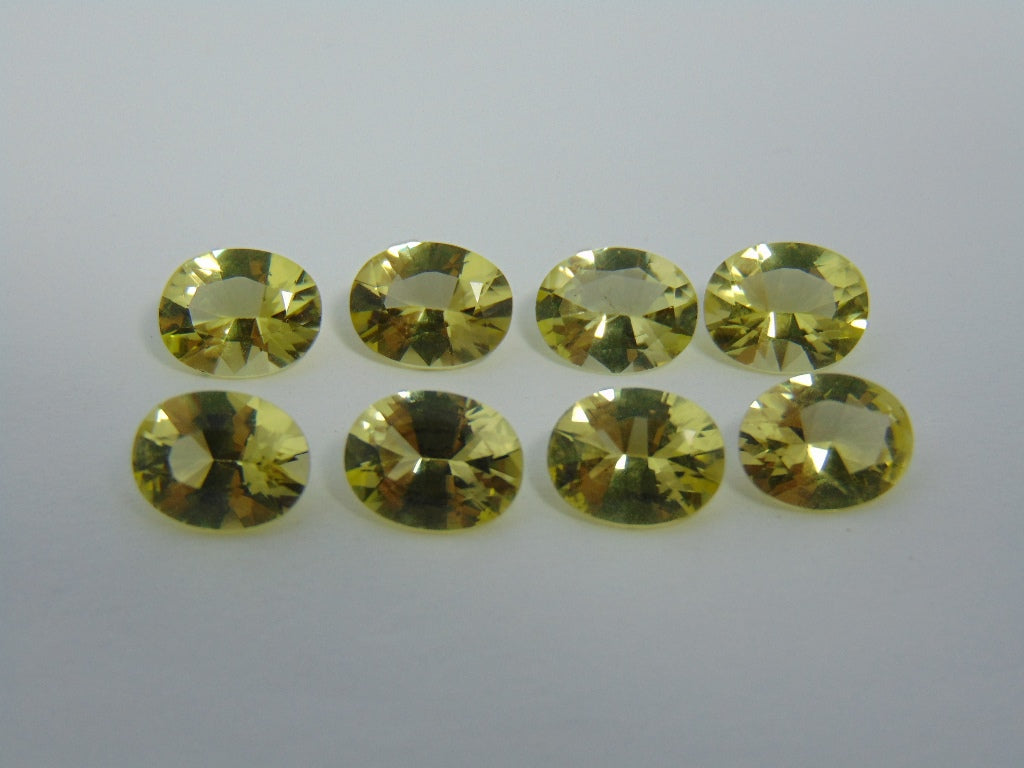 12.60cts Quartz (Green Gold) Calibrated