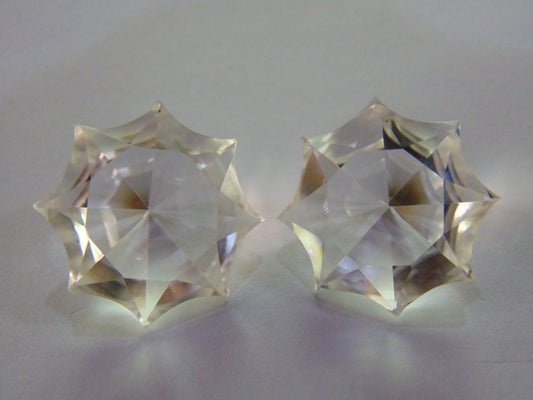 65ct Quartz Crystal Star 26mm